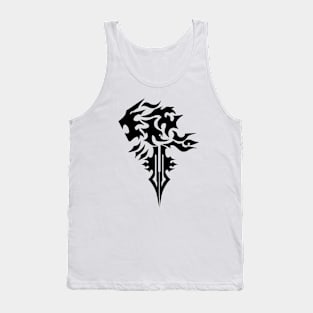 Logo FF8 Negro Tank Top